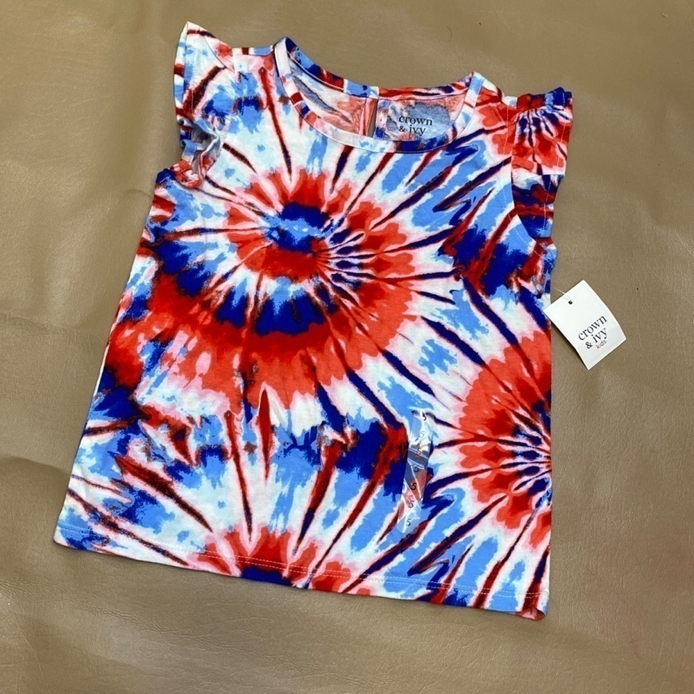 Crown & Ivy Kids Patriotic Tank